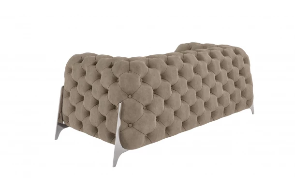 Sofa dwuosobowa pikowana glamour Chesterfield KALIFORNIA 2 - design i funkcjonalnosc w parze Sofa dwuosobowa pikowana glamour Chesterfield KALIFORNIA 2 - design i funkcjonalnosc w parze