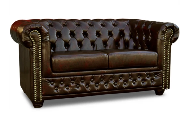 Sofa dwuosobowa pikowana Chesterfield FELIX 2 - design i funkcjonalnosc w parze