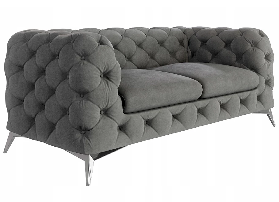 Sofa dwuosobowa pikowana glamour Chesterfield TEO 2 Sofa dwuosobowa pikowana glamour Chesterfield TEO 2