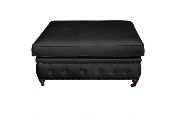 Puf pikowany glamour 100x100 VINCENT