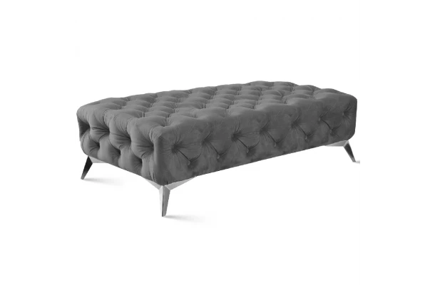 Puf pikowany Chesterfield 120x60 TEO - design i funkcjonalnosc w parze
