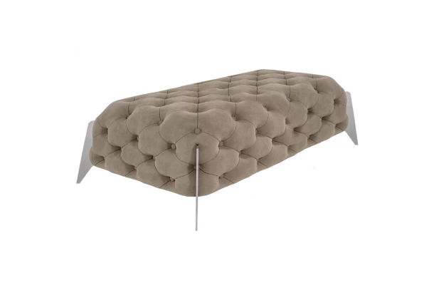Puf pikowany Chesterfield 120x60 KALIFORNIA - design i funkcjonalnosc w parze Puf pikowany Chesterfield 120x60 KALIFORNIA - design i funkcjonalnosc w parze