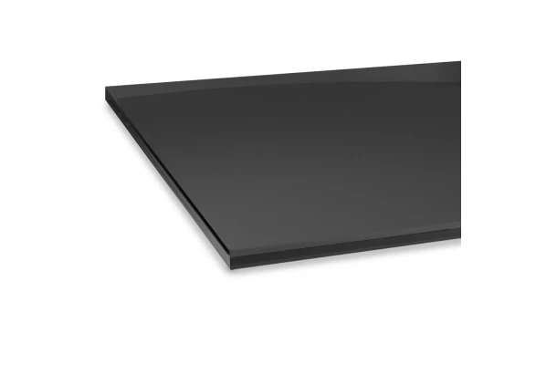 Stół hugo glamour srebrny z czarnym blatem 200x100 + wkładka 50 cm - design i funkcjonalnosc w parze