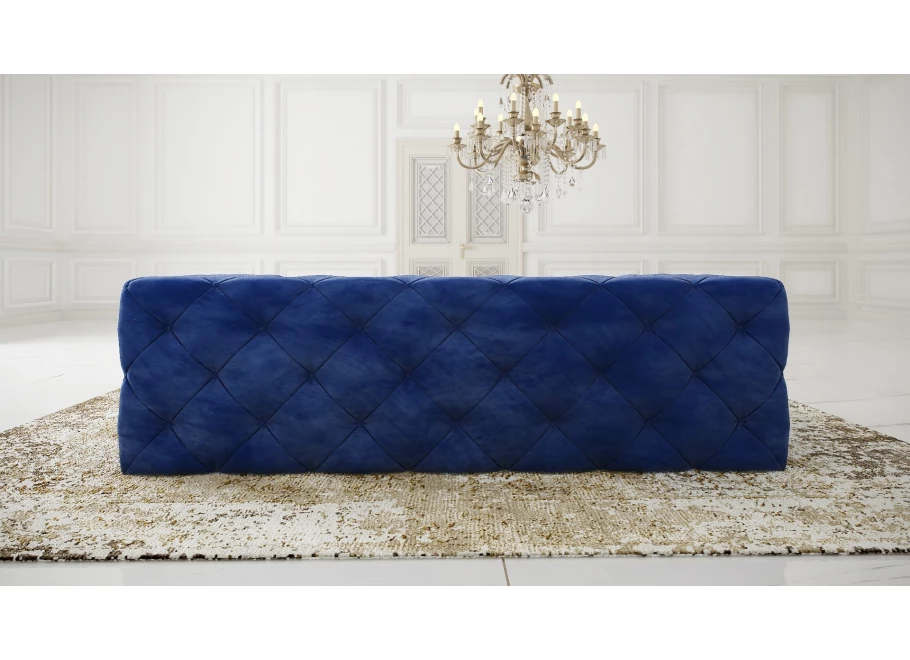 Sofa trzyosobowa pikowana premium Chesterfield BENTLEY