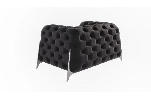 Fotel pikowany KALIFORNIA chesterfield - stylowe