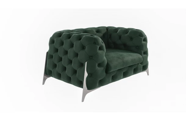 Fotel pikowany KALIFORNIA chesterfield - wypoczynkowe