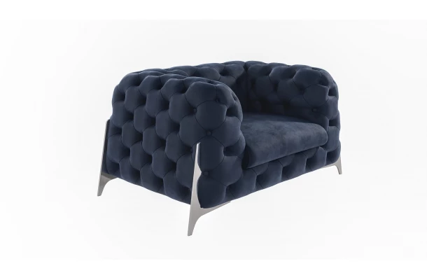Fotel pikowany KALIFORNIA chesterfield - designerskie