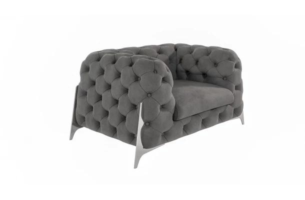 Fotel pikowany KALIFORNIA chesterfield - ergonomiczne