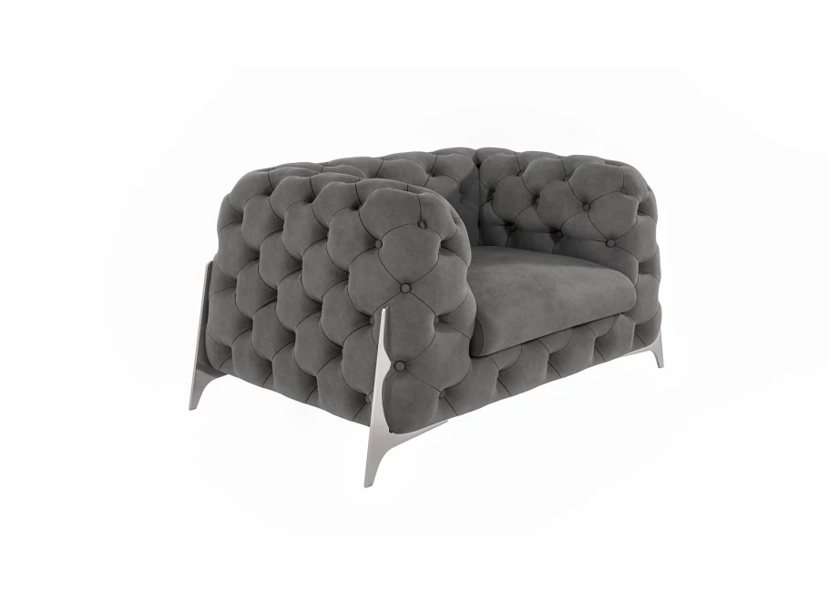 Fotel pikowany KALIFORNIA chesterfield