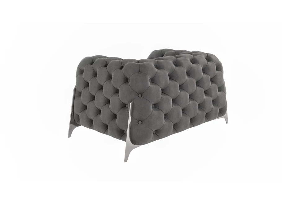 Fotel pikowany KALIFORNIA chesterfield
