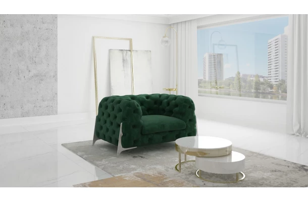 Fotel pikowany KALIFORNIA chesterfield - design i funkcjonalnosc w parze