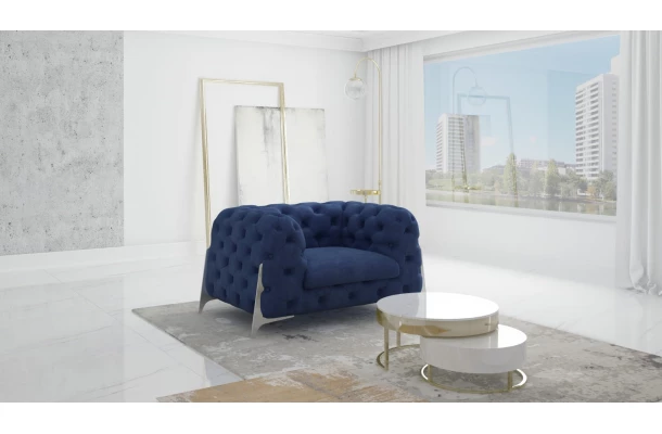 Fotel pikowany KALIFORNIA chesterfield - design i funkcjonalnosc w parze