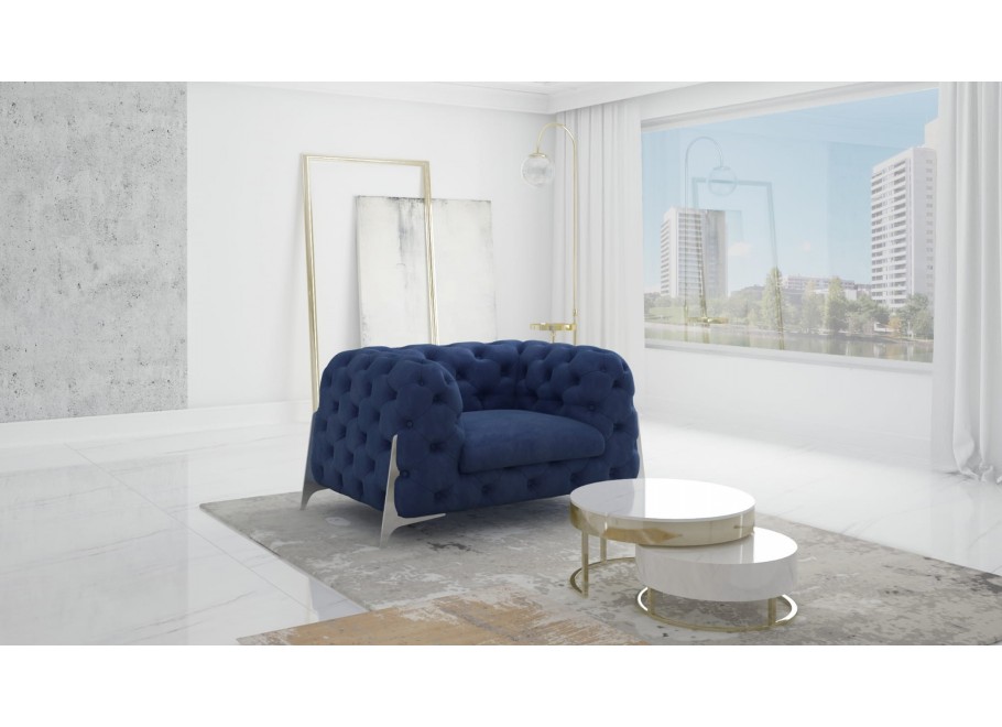 Fotel pikowany KALIFORNIA chesterfield 14