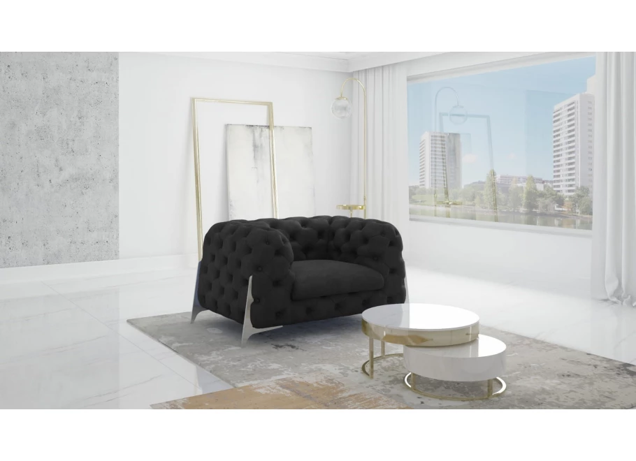 Fotel pikowany KALIFORNIA chesterfield