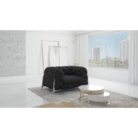 Fotel pikowany KALIFORNIA chesterfield