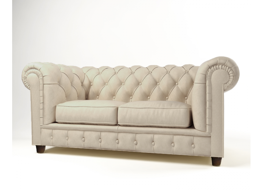 Sofa dwuosobowa pikowana Chesterfield SOLARIS 2 3