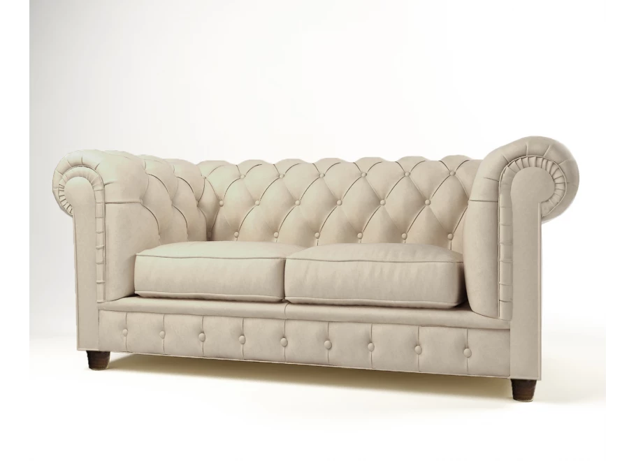 Sofa dwuosobowa pikowana Chesterfield SOLARIS 2 Sofa dwuosobowa pikowana Chesterfield SOLARIS 2