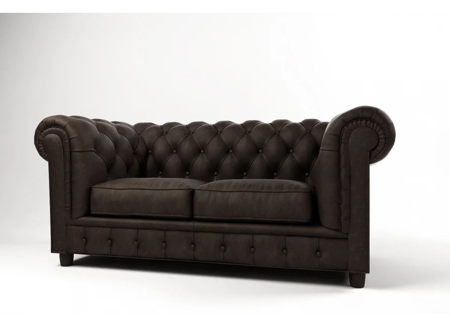 Sofa dwuosobowa pikowana Chesterfield SOLARIS 2 Sofa dwuosobowa pikowana Chesterfield SOLARIS 2