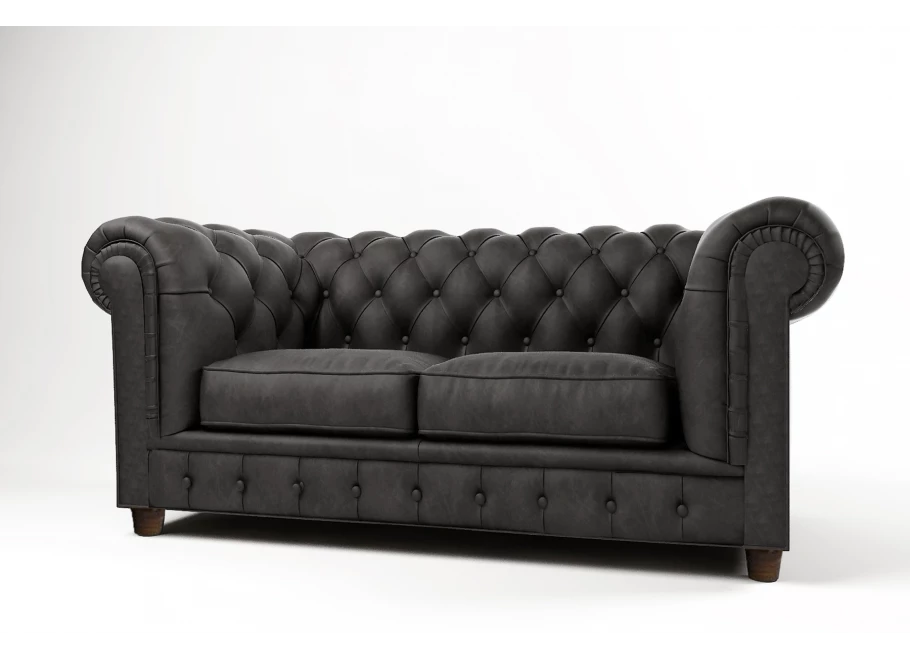 Sofa dwuosobowa pikowana Chesterfield SOLARIS 2 Sofa dwuosobowa pikowana Chesterfield SOLARIS 2