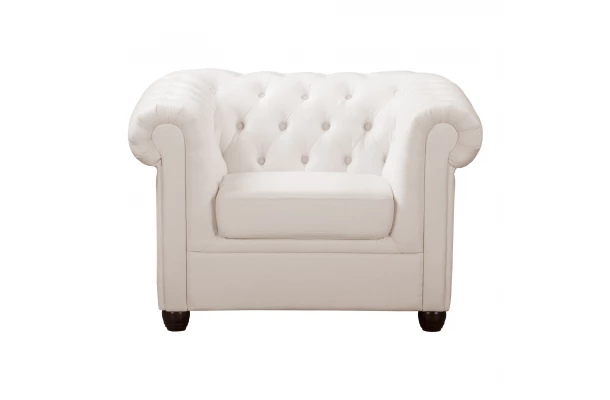 Fotel pikowany chesterfield SYDNEY - stylowe