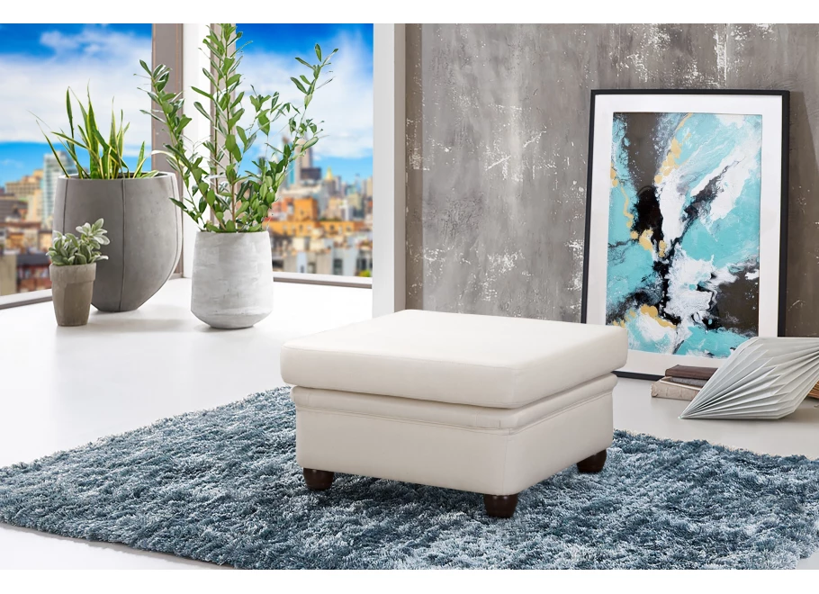 Puf pikowany glamour 75x70 SYDNEY Puf pikowany glamour 75x70 SYDNEY