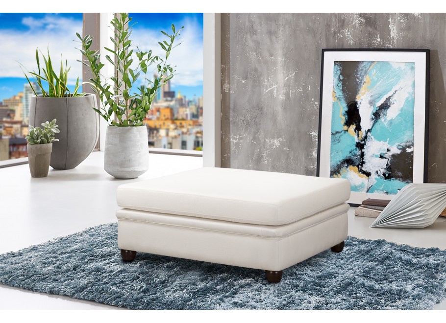 Puf pikowany glamour 100x100 SYDNEY 7