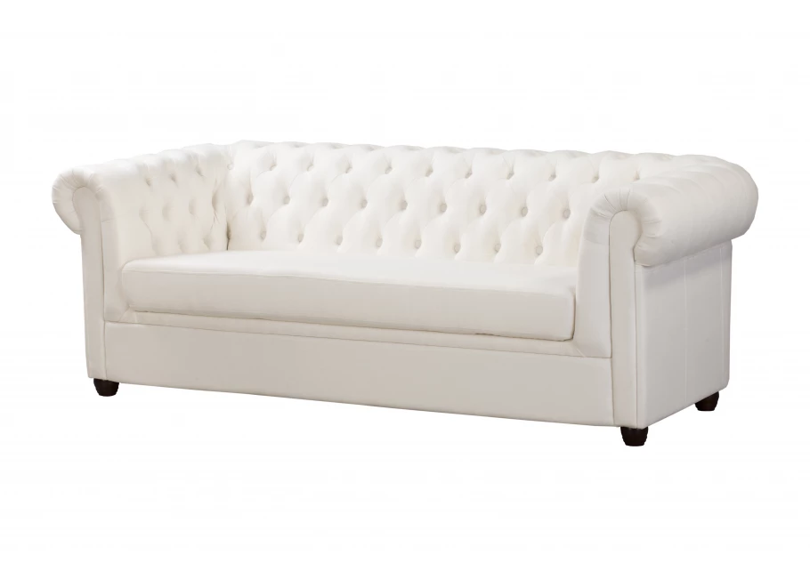 Sofa trzyosobowa pikowana Chesterfield SYDNEY