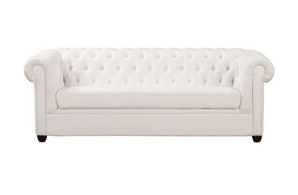 Sofa trzyosobowa pikowana Chesterfield SYDNEY - praktyczne