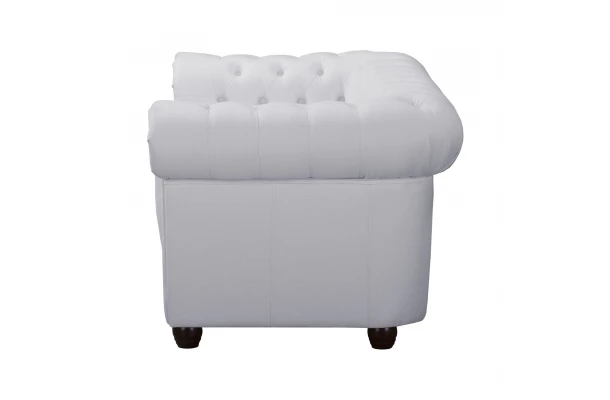 Sofa dwuosobowa z funkcją spania pikowana Chesterfield SYDNEY - wypoczynkowe
