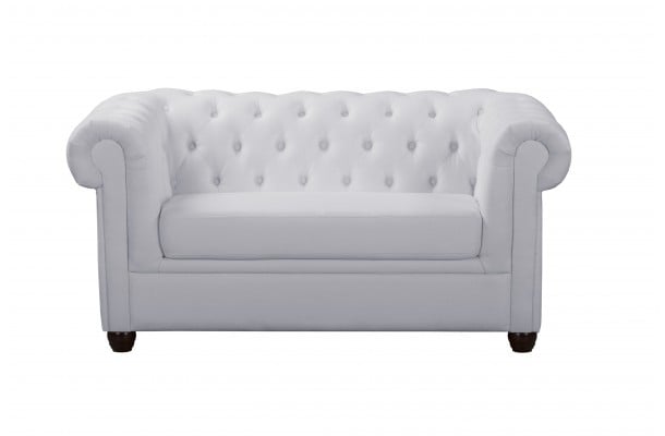 Sofa dwuosobowa z funkcją spania pikowana Chesterfield SYDNEY