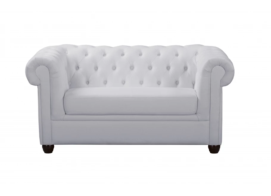 Sofa dwuosobowa z funkcją spania pikowana Chesterfield SYDNEY