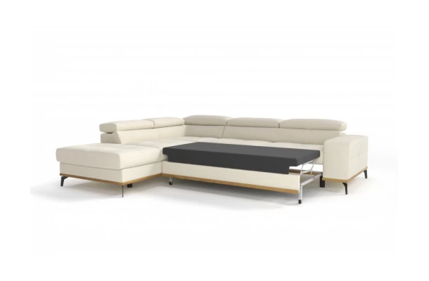 Narożnik pięcioosobowy z funkcją spania LIAM - design i funkcjonalnosc w parze