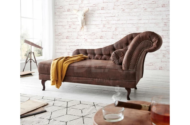 Szezlong Glamour Mona Eksluzywny Pikowany - design i funkcjonalnosc w parze