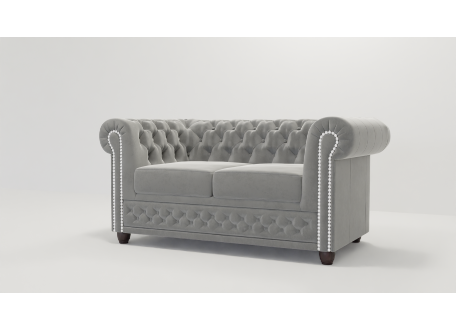 Sofa dwuosobowa pikowana Chesterfield FELIX 2 11