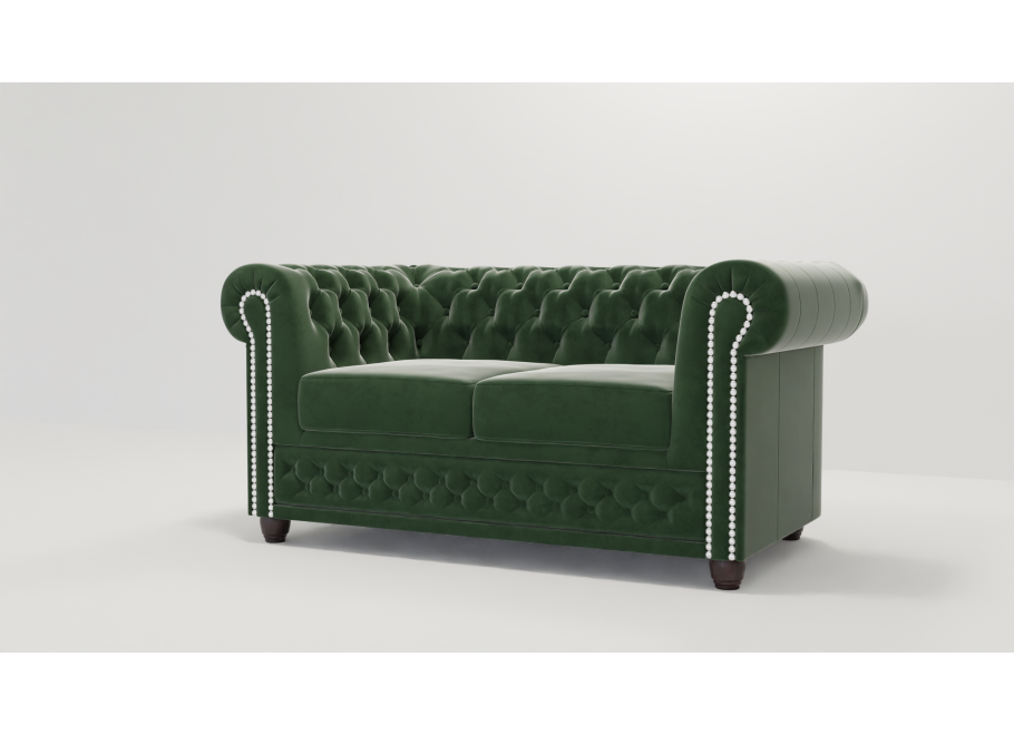 Sofa dwuosobowa pikowana Chesterfield FELIX 2 16