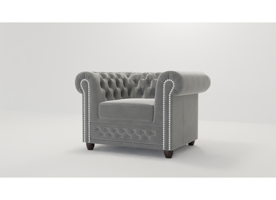 Fotel pikowany FELIX chesterfield 3