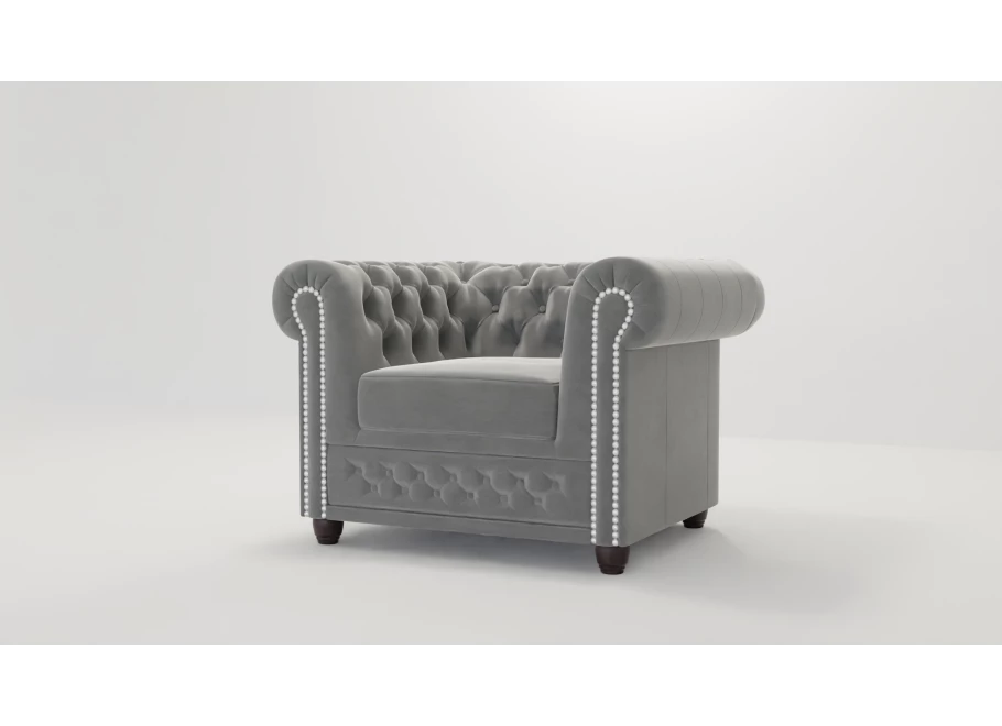 Fotel pikowany FELIX chesterfield