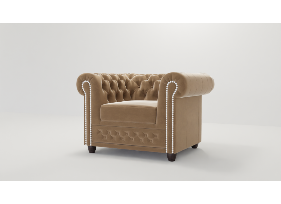 Fotel pikowany FELIX chesterfield 5