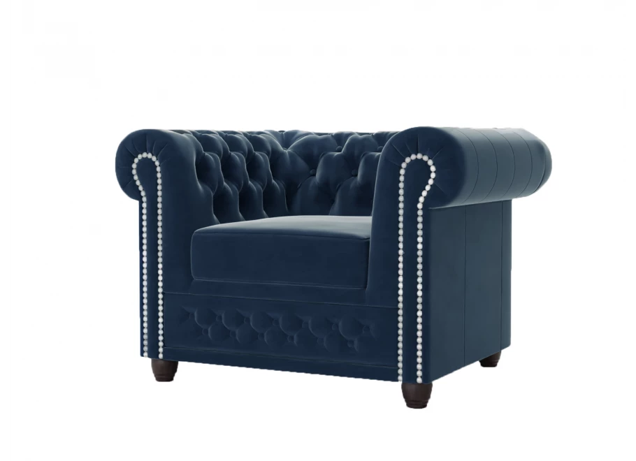 Fotel pikowany FELIX chesterfield