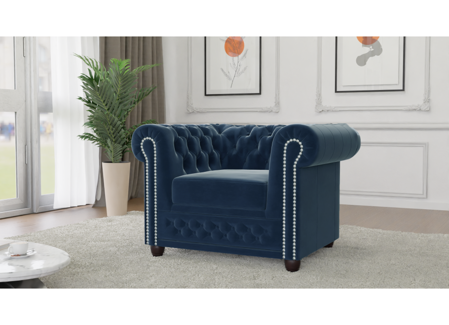 Fotel pikowany FELIX chesterfield 7