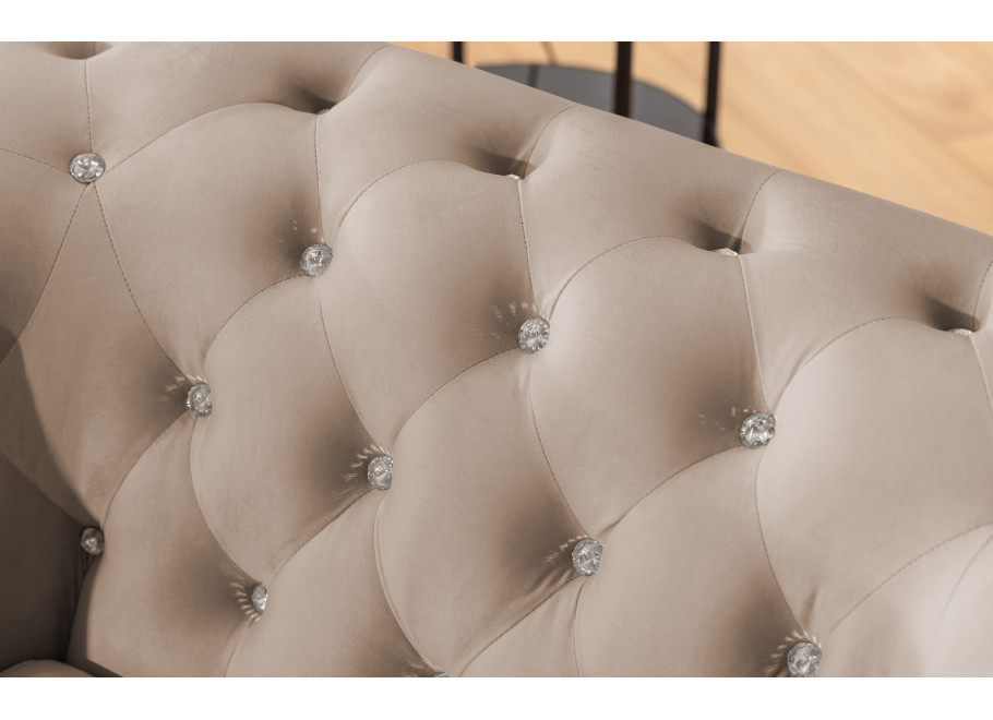 Sofa dwuosobowa pikowana Chesterfield FELIX BLINK 2 9