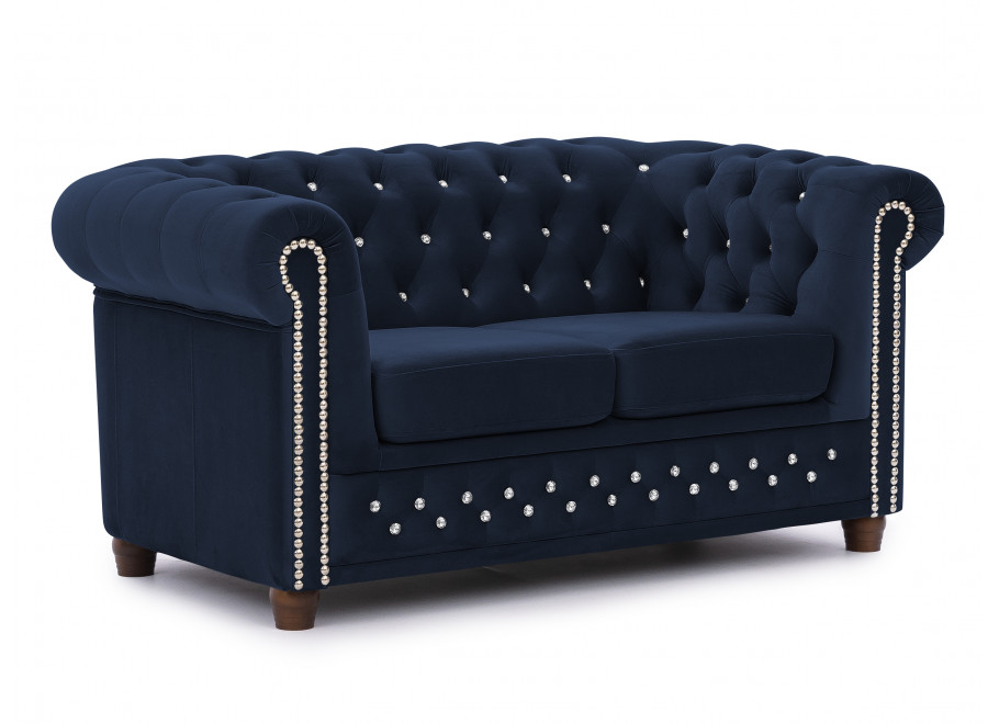Sofa dwuosobowa pikowana Chesterfield FELIX BLINK 2 18
