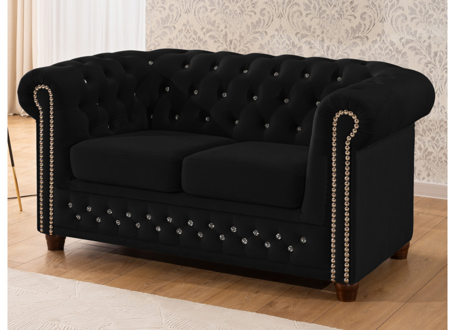 Sofa dwuosobowa pikowana Chesterfield FELIX BLINK 2 26