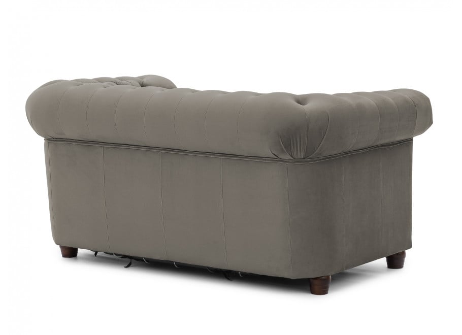 Sofa dwuosobowa z funkcją spania pikowana Chesterfield FELIX BLINK 2 12