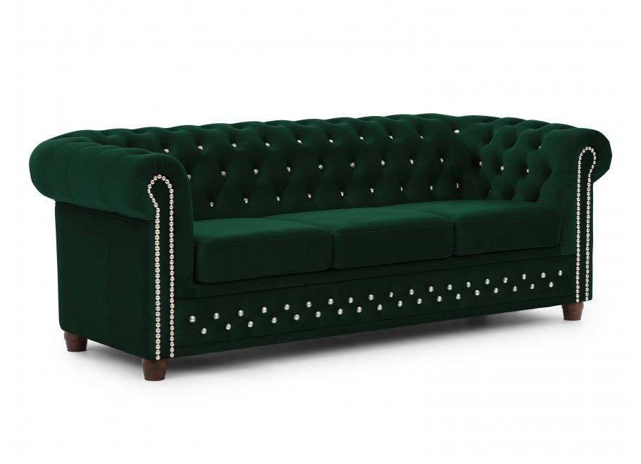 Sofa trzyosobowa pikowana Chesterfield FELIX BLINK 3 13