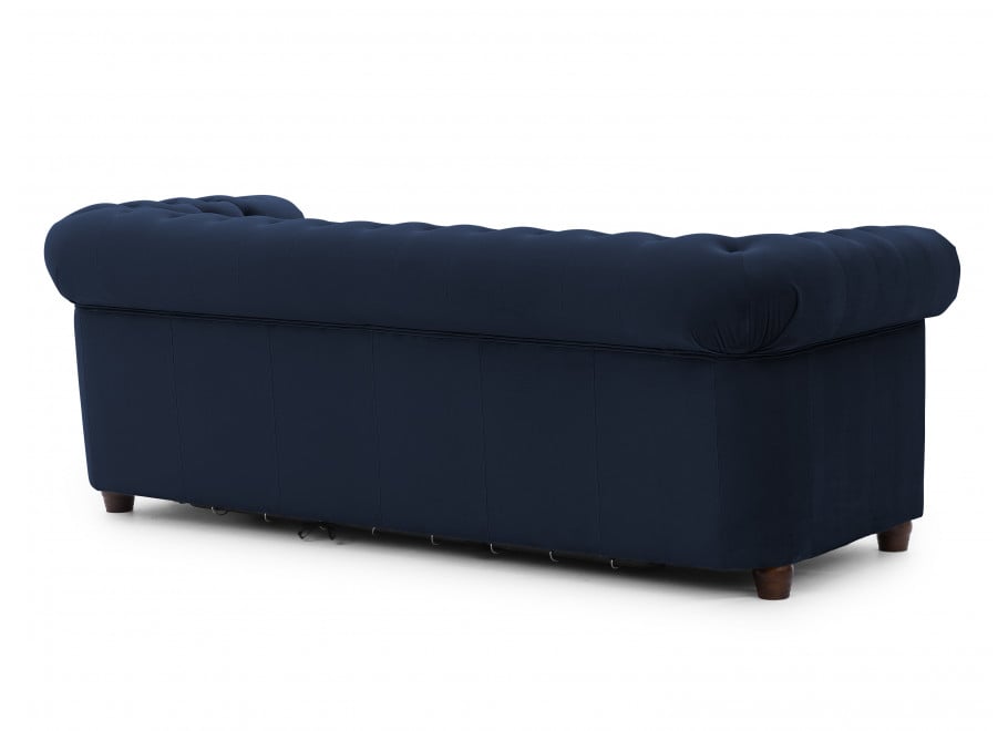 Sofa trzyosobowa z funkcją spania pikowana Chesterfield FELIX BLINK 3 13