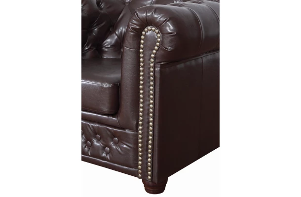 Sofa trzyosobowa z funkcją spania pikowana Chesterfield FELIX 3 - design i funkcjonalnosc w parze Sofa trzyosobowa z funkcją spania pikowana Chesterfield FELIX 3 - design i funkcjonalnosc w parze