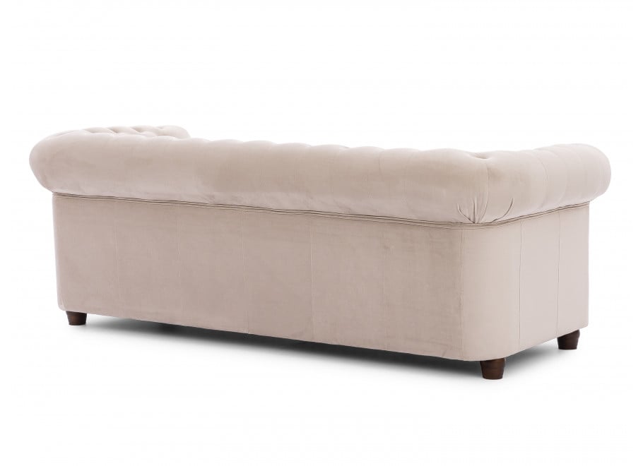 Zestaw mebli pikowanych z kryształkami Chesterfield 3+2 FELIX BLINK 7