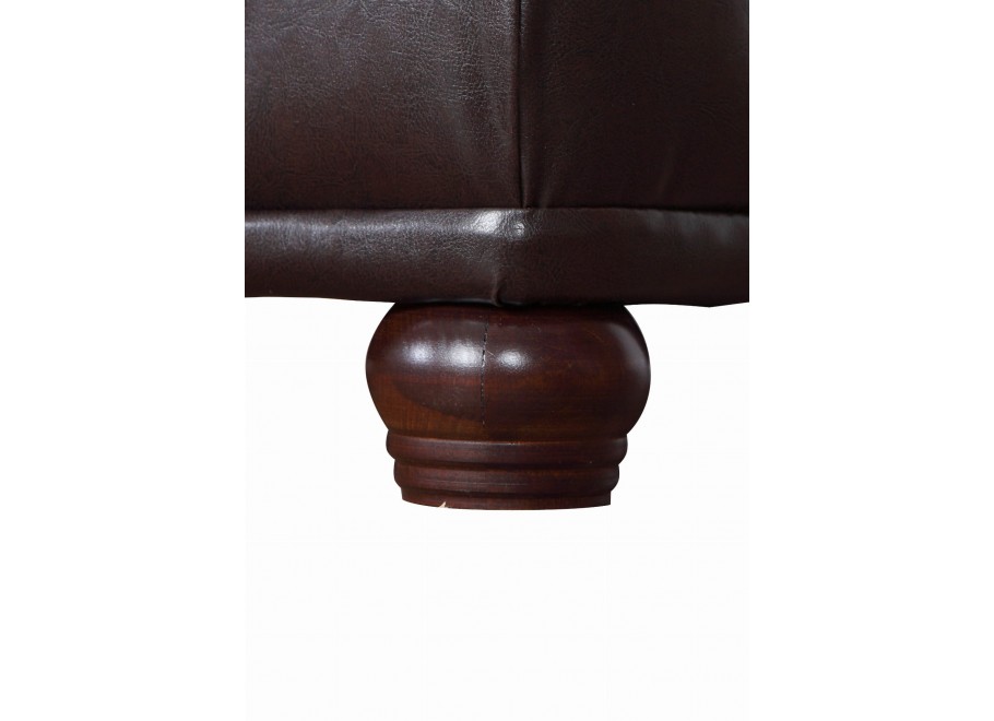 Puf pikowany Chesterfield 75x70 FELIX 5
