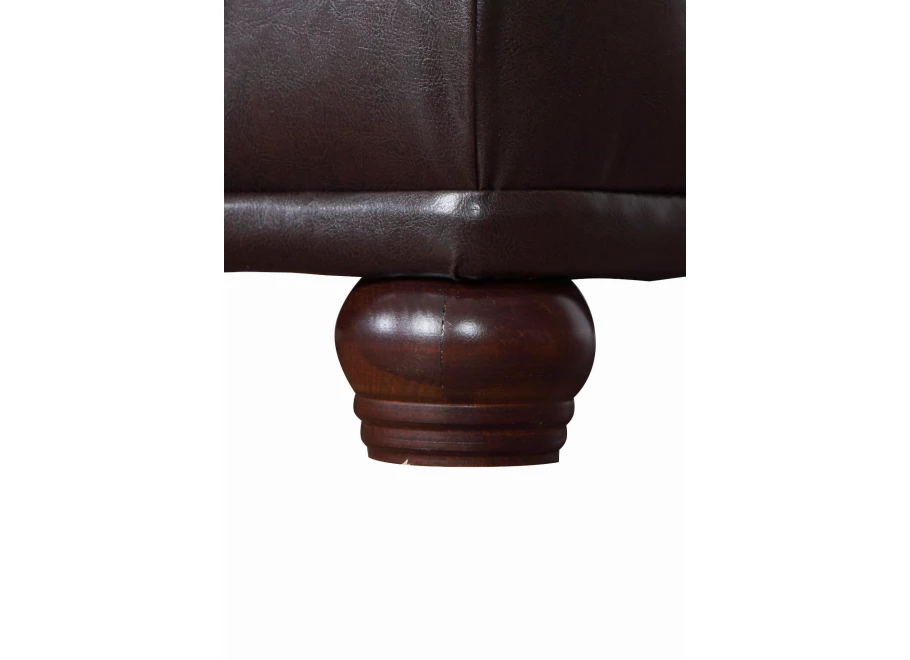 Puf pikowany Chesterfield 75x70 FELIX Puf pikowany Chesterfield 75x70 FELIX